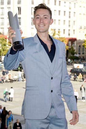 Äneas Humm bei der Verleihung des Opus Klassik 2022 im Konzerthaus am Gendarmenmarkt. Berlin, 09.10.2022