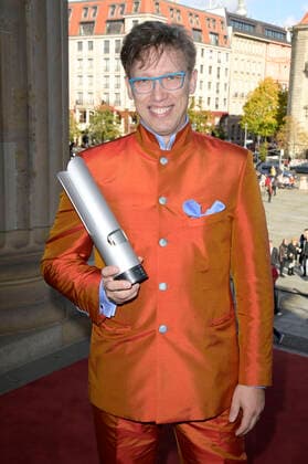 Andrzej Szadejko bei der Verleihung des Opus Klassik 2022 im Konzerthaus am Gendarmenmarkt. Berlin, 09.10.2022