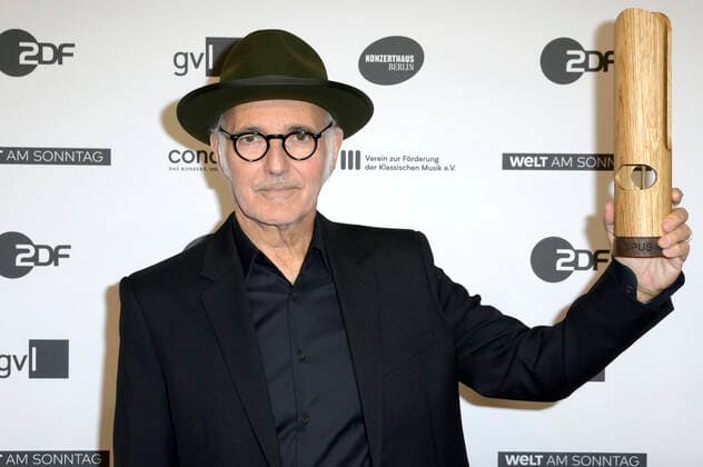 Ludovico Einaudi bei der Verleihung des Opus Klassik 2022 im Konzerthaus am Gendarmenmarkt. Berlin, 09.10.2022