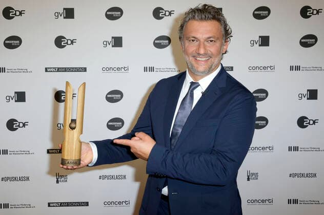 Jonas Kaufmann bei der Verleihung des Opus Klassik 2022 im Konzerthaus am Gendarmenmarkt. Berlin, 09.10.2022