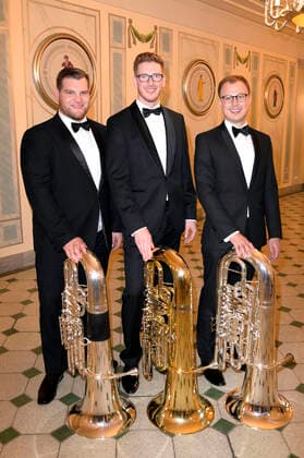 Trio 21Meter60 bei der Verleihung des Opus Klassik 2022 im Konzerthaus am Gendarmenmarkt. Berlin, 09.10.2022