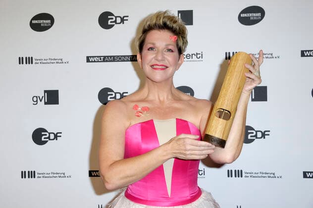 Joyce DiDonato bei der Verleihung des Opus Klassik 2022 im Konzerthaus am Gendarmenmarkt. Berlin, 09.10.2022