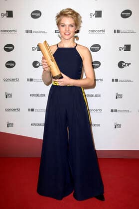 Magdalena Hoffmann bei der Verleihung des Opus Klassik 2022 im Konzerthaus am Gendarmenmarkt. Berlin, 09.10.2022