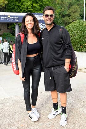 Pamela Camassa und Filippo Bisciglia beim Tennis & Friends Event im Foro Italico. Rom, 09.10.2022