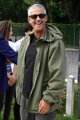 Rosario Fiorello beim Tennis & Friends Event im Foro Italico. Rom, 09.10.2022