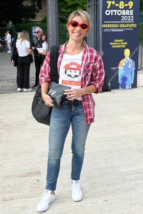 Flaminia Bolzan beim Tennis & Friends Event im Foro Italico. Rom, 09.10.2022