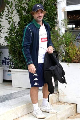 Ludovico Fremont beim Tennis & Friends Event im Foro Italico. Rom, 09.10.2022