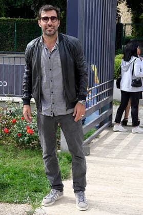 Edoardo Leo beim Tennis & Friends Event im Foro Italico. Rom, 09.10.2022
