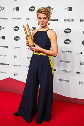 Magdalena Hoffmann bei der Verleihung des OPUS Klassik Award 2022 im Konzerthaus Berlin am Gendarmenmarkt. OPUS Klassik 2022