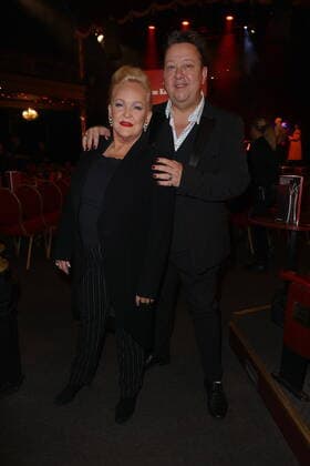 Deutscher Musical Theater Preis 2022 Angelika Milster, Sebastian Krumbiegel, Deutscher Musical Theater Preis 2022 im Schmidts Tivoli, Hamburg, 10.10.2022 Copyright: xEventpressxBecherx