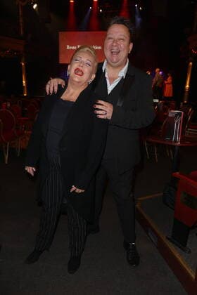 Deutscher Musical Theater Preis 2022 Angelika Milster, Sebastian Krumbiegel, Deutscher Musical Theater Preis 2022 im Schmidts Tivoli, Hamburg, 10.10.2022 Copyright: xEventpressxBecherx