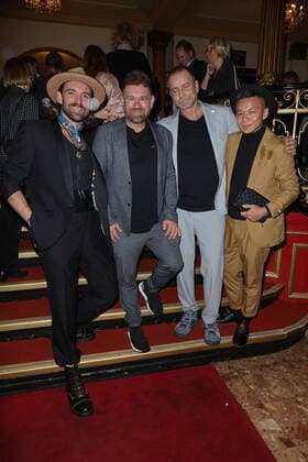 Entertainment Bilder des Tages Deutscher Musical Theater Preis 2022 Andrew D. Edwards, Peter Plate, Ulf Leo Sommer, Jonathan Huor, Deutscher Musical Theater Preis 2022 im Schmidts Tivoli, Hamburg, 10.10.2022 Copyright: xEventpressxBecherx