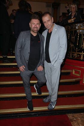 Deutscher Musical Theater Preis 2022 Peter Plate, Ulf Leo Sommer, Deutscher Musical Theater Preis 2022 im Schmidts Tivoli, Hamburg, 10.10.2022 Copyright: xEventpressxBecherx