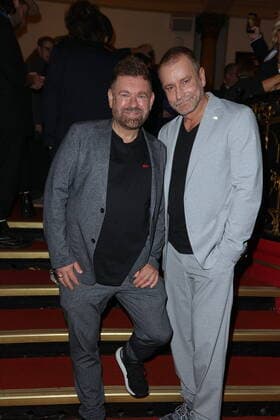 Deutscher Musical Theater Preis 2022 Peter Plate, Ulf Leo Sommer, Deutscher Musical Theater Preis 2022 im Schmidts Tivoli, Hamburg, 10.10.2022 Copyright: xEventpressxBecherx