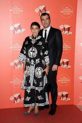 Milan, red carpet for the 150th anniversary of the Manzoni Theater. pictured: Ana Laura Ribas  Copyright: xManuelexMangiarottix xipa-agencyx xManuelexMangiarottix