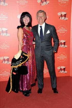 Milan, red carpet for the 150th anniversary of the Manzoni Theater. pictured: guest  Copyright: xManuelexMangiarottix xipa-agencyx xManuelexMangiarottix