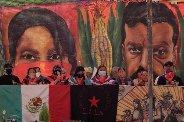 530 Years Of Resistance By Indigenous Peoples And Communities To The Arrival Of Europeans In The Americas Forum and Global Action against militarisation in Mexico and the 530 years of resistance of indigenous peoples and communities to the arrival of Europeans in America, at the Casa de los Pueblos y Comunidades Indigenas in Mexico City. Mexico City Mexico  Copyright: xGerardoxVieyrax originalFilename: vieyra-notitle221012_npBKb.jpg