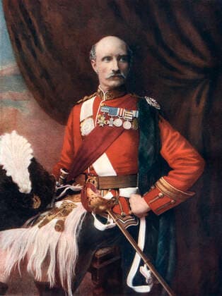 RECORD DATE NOT STATED Sir George Stuart White, British Army general, 1902. White served with the 92nd Highland Regiment and won a VC in the Afghan War. He commanded the defence of Ladysmith against the Boers during the Boer War. He was made a Field Marshal in 1903. Portrait from Celebrities of the Army, published by George Newnes, (London, 1902). Sir George Stuart White, British Army general, 1902. Artist: Window &amp; Grove 