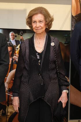 October 13, 2022, Madrid, Spain: Queen Sofia attends the presentation of the XXXIX Queen Sofia Award for Musical Composition to Nuria Nunez for her work Enjambres at the Teatro Monumental in Madrid. Madrid Spain - ZUMAs197 20221013_zaa_s197_121 Copyright: xAtilanoxGarciax