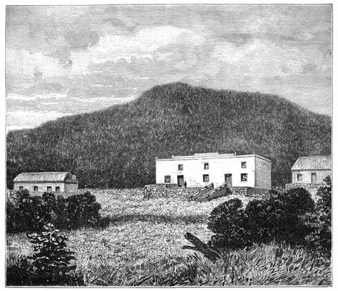 RECORD DATE NOT STATED The Country House of Paul Kruger , South Africa. The home of Paul Kruger (1825-1904), Boer leader and President of the Transvaal Republic. The Country House of Paul Kruger , South Africa. Artist: Unknown 