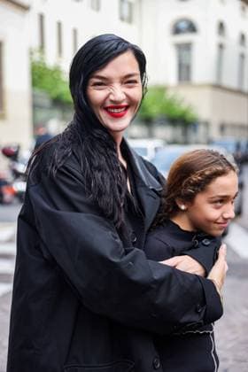 Celebrity Arrivals At The Milan Women s Fashion Week Spring Summer 2023 Mariacarla Boscono attends the Ferrari Fashion Show during the Milan Women s Fashion Week Spring Summer 2023 on September 25, 2022 in Milan, Italy Milan Italy  Copyright: xAlessandroxBremecx originalFilename: bremec-notitle220925_npqL4.jpg