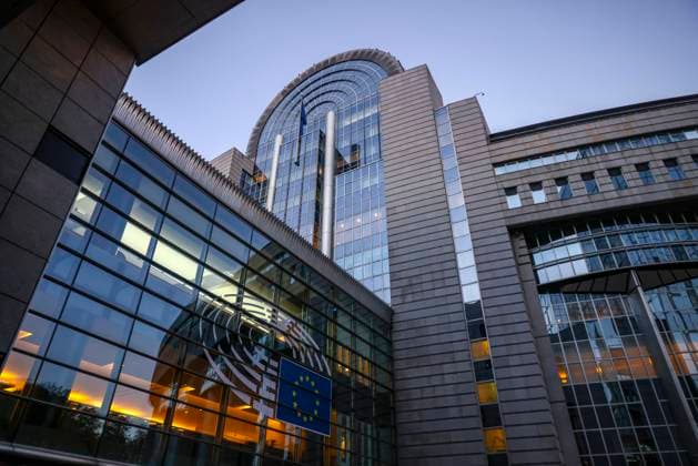 EU Institutions In Brussels European Parliament building in Brussels, Belgium on October 11, 2022. Brussels Belgium  Copyright: xBeataxZawrzelx originalFilename: zawrzel-euinstit221011_npf0e.jpg