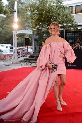 October 18, 2022, Mexico City, Mexico: Octavia Porto attends the 4th Metropolitan Theater Awards (Los Metro) red carpet at the Centro Cultural del Bosque. on October 18, 2022 in Mexico City, Mexico. Mexico City USA - ZUMAe321 20221018_zia_e321_015 Copyright: xCarlosxTischlerx