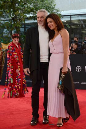 October 18, 2022, Mexico City, Mexico: Lisardo Guarinos, Lisset attend the 4th Metropolitan Theater Awards (Los Metro) red carpet at the Centro Cultural del Bosque. on October 18, 2022 in Mexico City, Mexico. Mexico City USA - ZUMAe321 20221018_zia_e321_026 Copyright: xCarlosxTischlerx