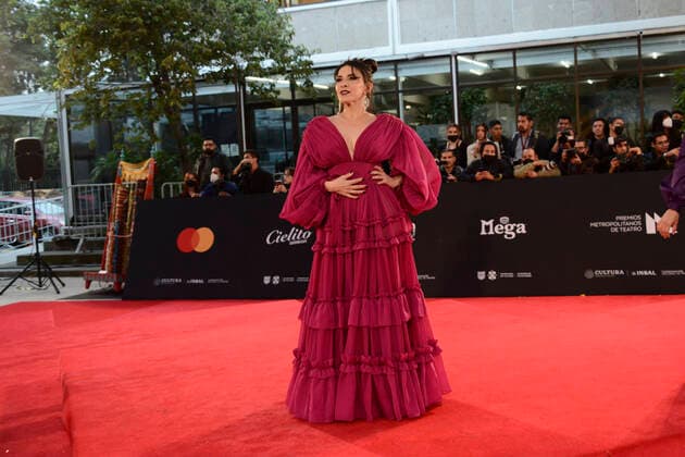 October 18, 2022, Mexico City, Mexico: Dalilah Polanco attends the 4th Metropolitan Theater Awards (Los Metro) red carpet at the Centro Cultural del Bosque. on October 18, 2022 in Mexico City, Mexico. Mexico City USA - ZUMAe321 20221018_zia_e321_129 Copyright: xCarlosxTischlerx