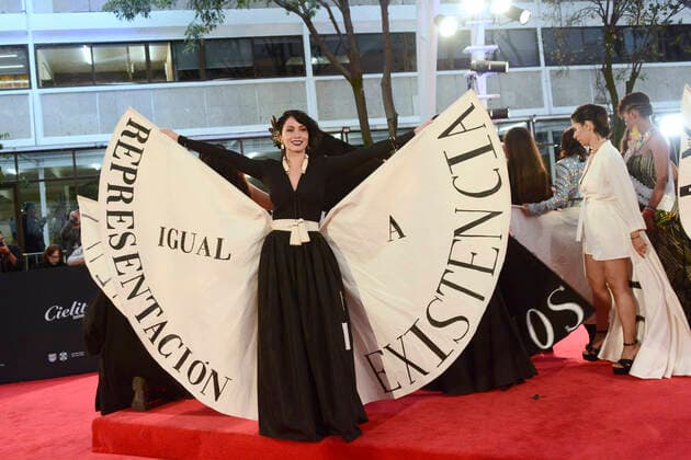 October 18, 2022, Mexico City, Mexico: Maya Zapata attends the 4th Metropolitan Theater Awards (Los Metro) red carpet at the Centro Cultural del Bosque. on October 18, 2022 in Mexico City, Mexico. Mexico City USA - ZUMAe321 20221018_zia_e321_148 Copyright: xCarlosxTischlerx