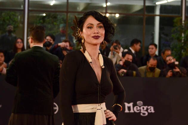 October 18, 2022, Mexico City, Mexico: Maya Zapata attends the 4th Metropolitan Theater Awards (Los Metro) red carpet at the Centro Cultural del Bosque. on October 18, 2022 in Mexico City, Mexico. Mexico City USA - ZUMAe321 20221018_zia_e321_151 Copyright: xCarlosxTischlerx