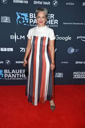 Irina Wanka bei der Preisverleihung Blauer Panther TV & Streaming Award in der BMW-Welt in München am 19.10.2022