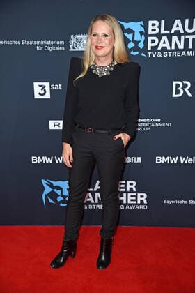 Franziska An der Gassen bei der Preisverleihung Blauer Panther TV & Streaming Award in der BMW-Welt in München am 19.10.2022