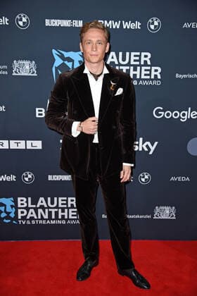 Matthias Schweighöfer bei der Preisverleihung Blauer Panther TV & Streaming Award in der BMW-Welt in München am 19.10.2022