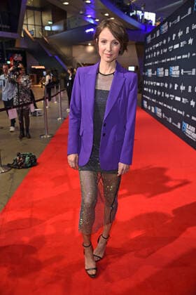 Julia Koschitz bei der Preisverleihung Blauer Panther TV & Streaming Award in der BMW-Welt in München am 19.10.2022