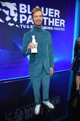 Joko Winterscheidt bei der Preisverleihung Blauer Panther TV & Streaming Award in der BMW-Welt in München am 19.10.2022