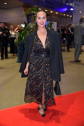 Sina Tkotsch bei der Preisverleihung Blauer Panther TV & Streaming Award in der BMW-Welt in München am 19.10.2022