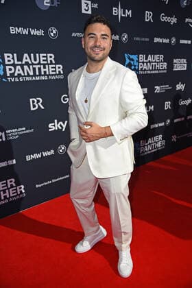 Lars Steinhöfel bei der Preisverleihung Blauer Panther TV & Streaming Award in der BMW-Welt in München am 19.10.2022