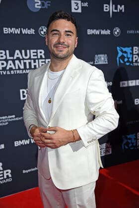 Lars Steinhöfel bei der Preisverleihung Blauer Panther TV & Streaming Award in der BMW-Welt in München am 19.10.2022