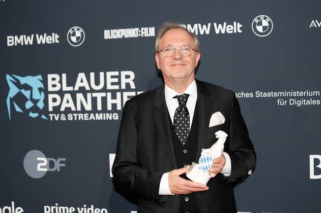 Preisverleihung Blauer Panther TV & Streaming Award in München Preisträger Olli Dittrich bei der Verleihung des Blauen Panther - Bayerischer Fernsehpreis in der BMW Welt in München. Copyright: xEventpressxGolejewskix