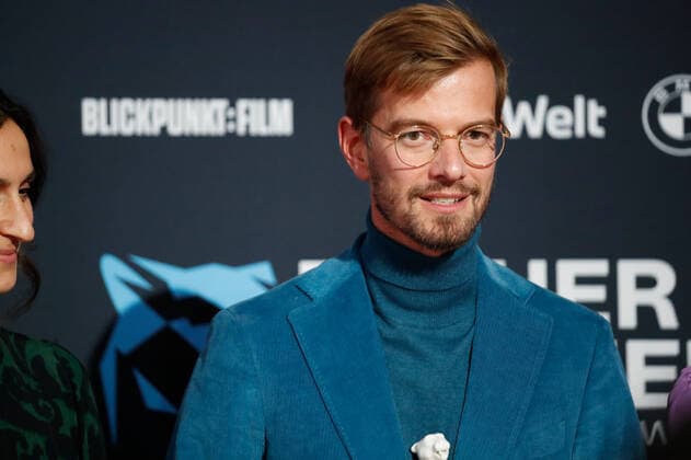 Preisverleihung Blauer Panther TV & Streaming Award in München Preisträger Joko Winterscheidt bei der Verleihung des Blauen Panther - Bayerischer Fernsehpreis in der BMW Welt in München. Copyright: xEventpressxGolejewskix