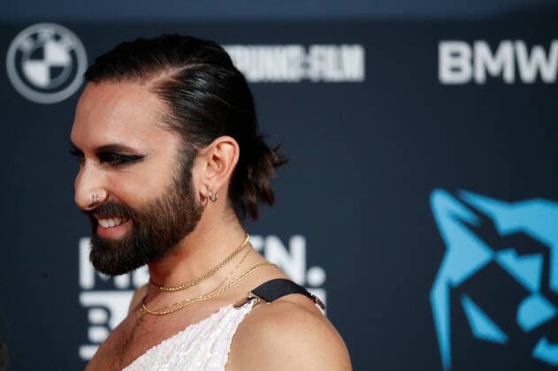 Preisverleihung Blauer Panther TV & Streaming Award in München Laudator*in Conchita Wurst bei der Verleihung des Blauen Panther - Bayerischer Fernsehpreis in der BMW Welt in München. Copyright: xEventpressxGolejewskix
