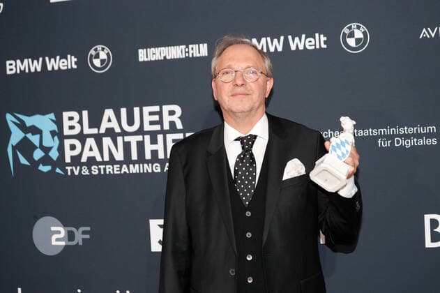 Preisverleihung Blauer Panther TV & Streaming Award in München Preisträger Olli Dittrich bei der Verleihung des Blauen Panther - Bayerischer Fernsehpreis in der BMW Welt in München. Copyright: xEventpressxGolejewskix