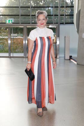 Preisverleihung Blauer Panther TV & Streaming Award in München Irina Wanka auf dem roten Teppich bei der Verleihung des Blauen Panther - Bayerischer Fernsehpreis in der BMW Welt in München. Copyright: xEventpressxGolejewskix