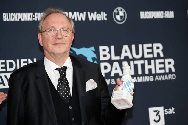 Preisverleihung Blauer Panther TV & Streaming Award in München Preisträger Olli Dittrich bei der Verleihung des Blauen Panther - Bayerischer Fernsehpreis in der BMW Welt in München. Copyright: xEventpressxGolejewskix