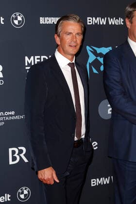 Preisverleihung Blauer Panther TV & Streaming Award in München Markus Lanz auf dem roten Teppich bei der Verleihung des Blauen Panther - Bayerischer Fernsehpreis in der BMW Welt in München. Copyright: xEventpressxGolejewskix