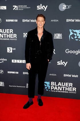 Preisverleihung Blauer Panther TV & Streaming Award in München Daniel Donskoy auf dem roten Teppich bei der Verleihung des Blauen Panther - Bayerischer Fernsehpreis in der BMW Welt in München. Copyright: xEventpressxGolejewskix