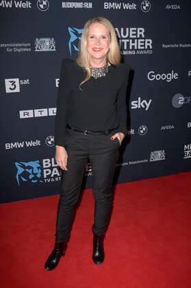 Franziska An der Gassen bei der Verleihung vom Blauer Panther - TV & Streaming Award 2022 in der BMW Welt. München, 19.10.2022