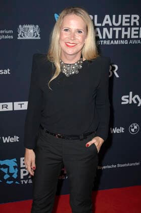Franziska An der Gassen bei der Verleihung vom Blauer Panther - TV & Streaming Award 2022 in der BMW Welt. München, 19.10.2022