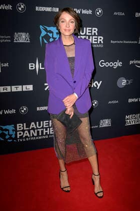 Julia Koschitz bei der Verleihung vom Blauer Panther - TV & Streaming Award 2022 in der BMW Welt. München, 19.10.2022